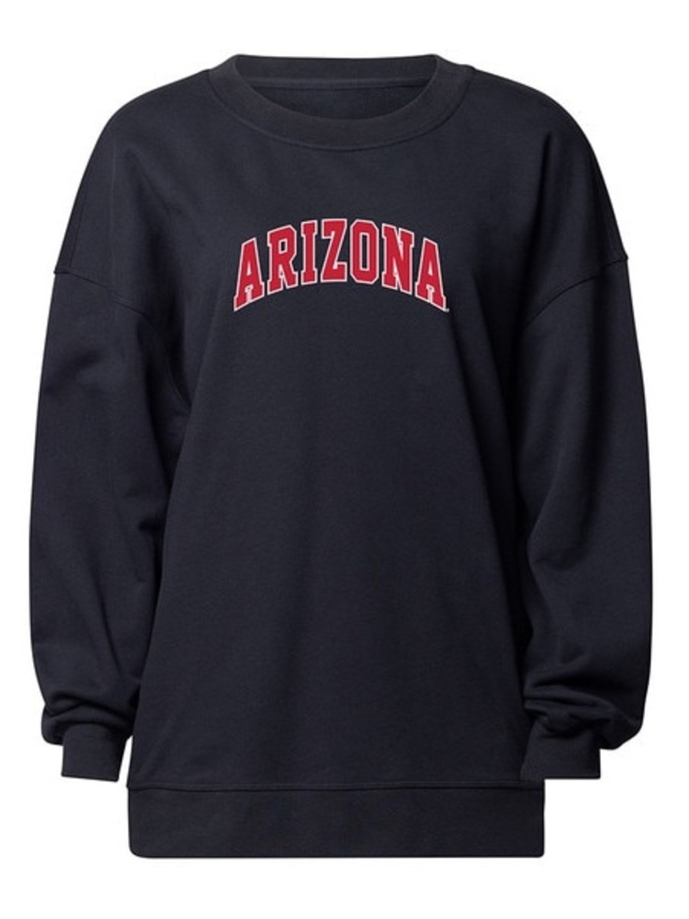 lululemon athletica University of Arizona oversized crew neck sweatshirt